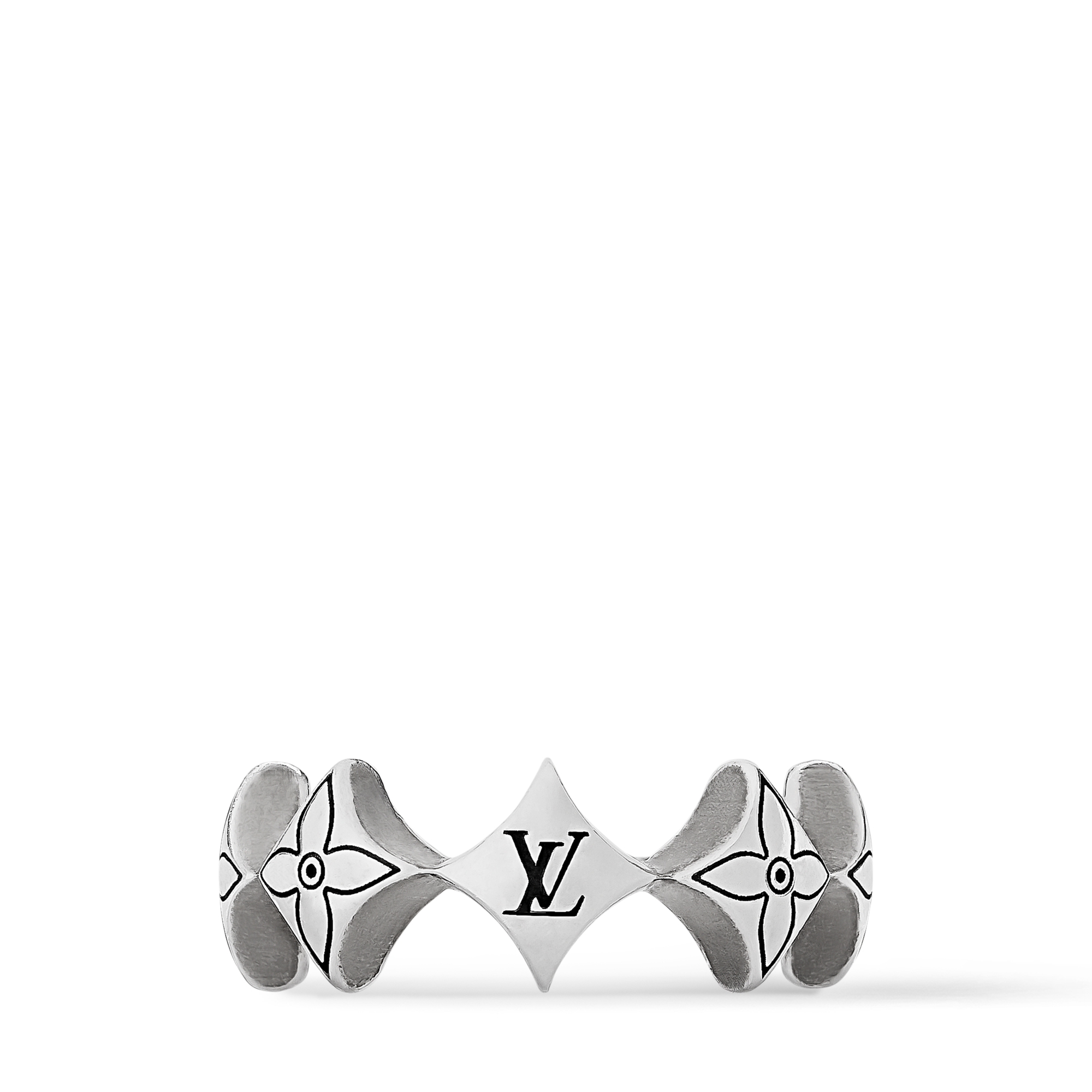 LV Spiky Flower Ring S00 - Men - Fashion Jewelry | LOUIS